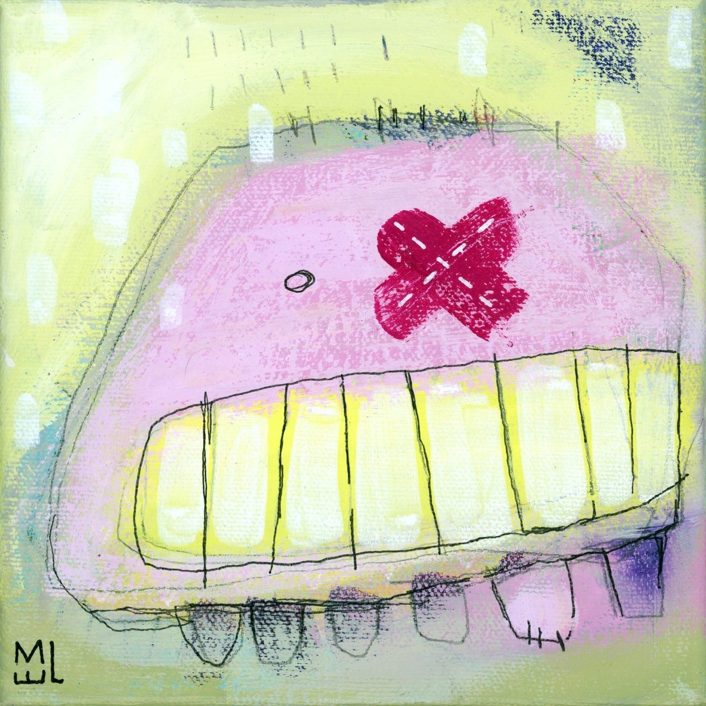 Gus galactique, 6x6"