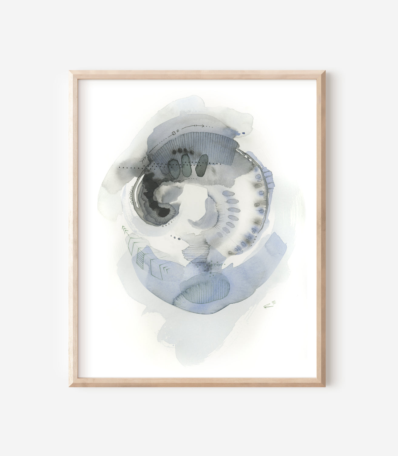 Abstraction 1, 11x14"