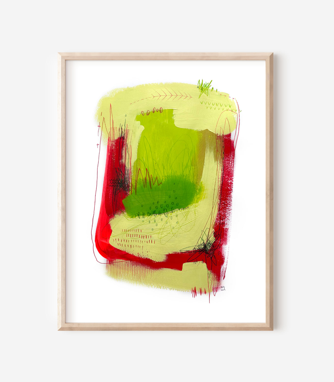 Brouhaha de couleurs 4, 11x14"