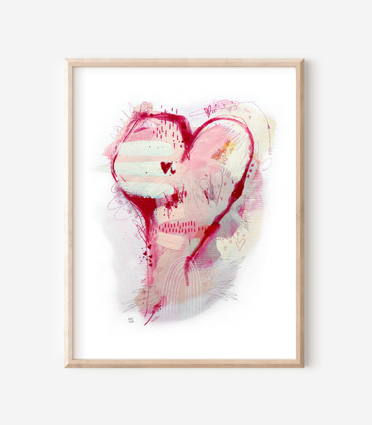 Crayon en cavale 1, 11x14"