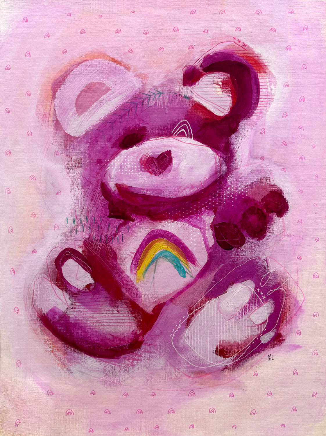 Gailourson, 11x14"