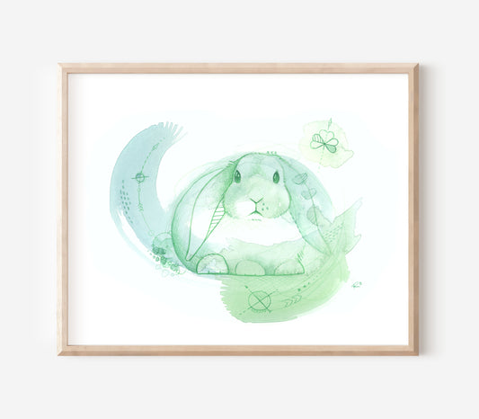 Lailou, 14x11"