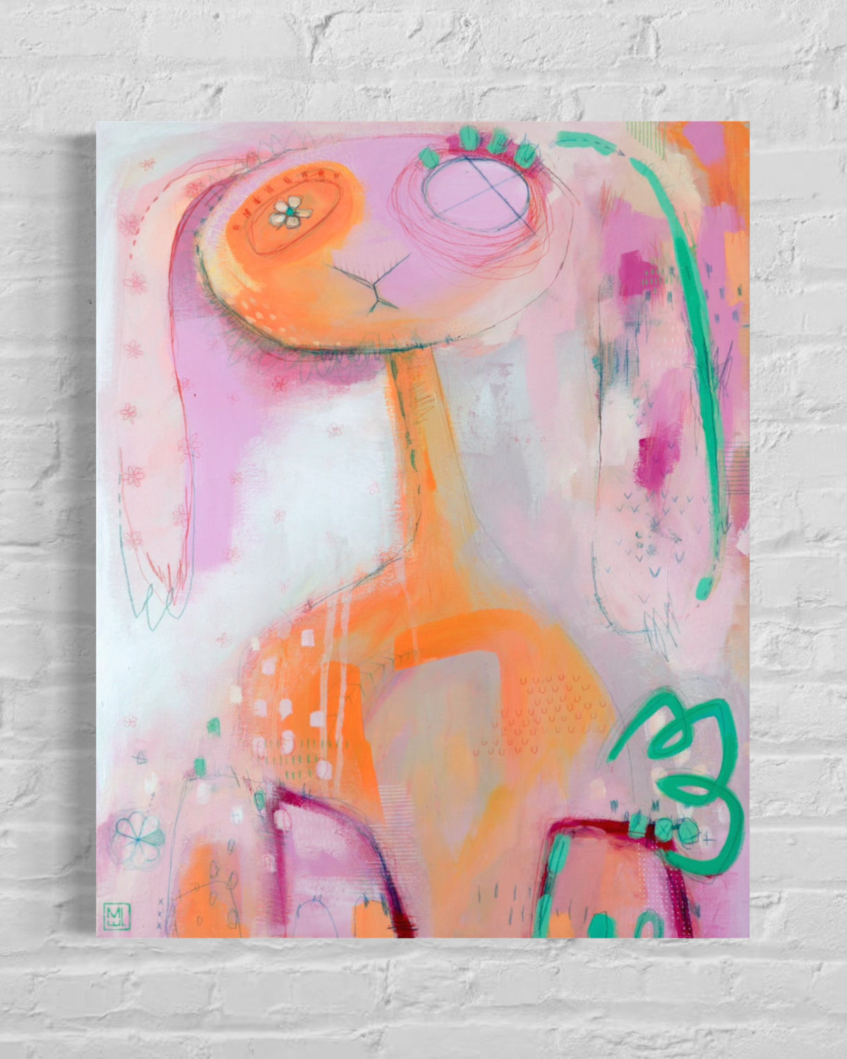 Lucky Break, 24x30"