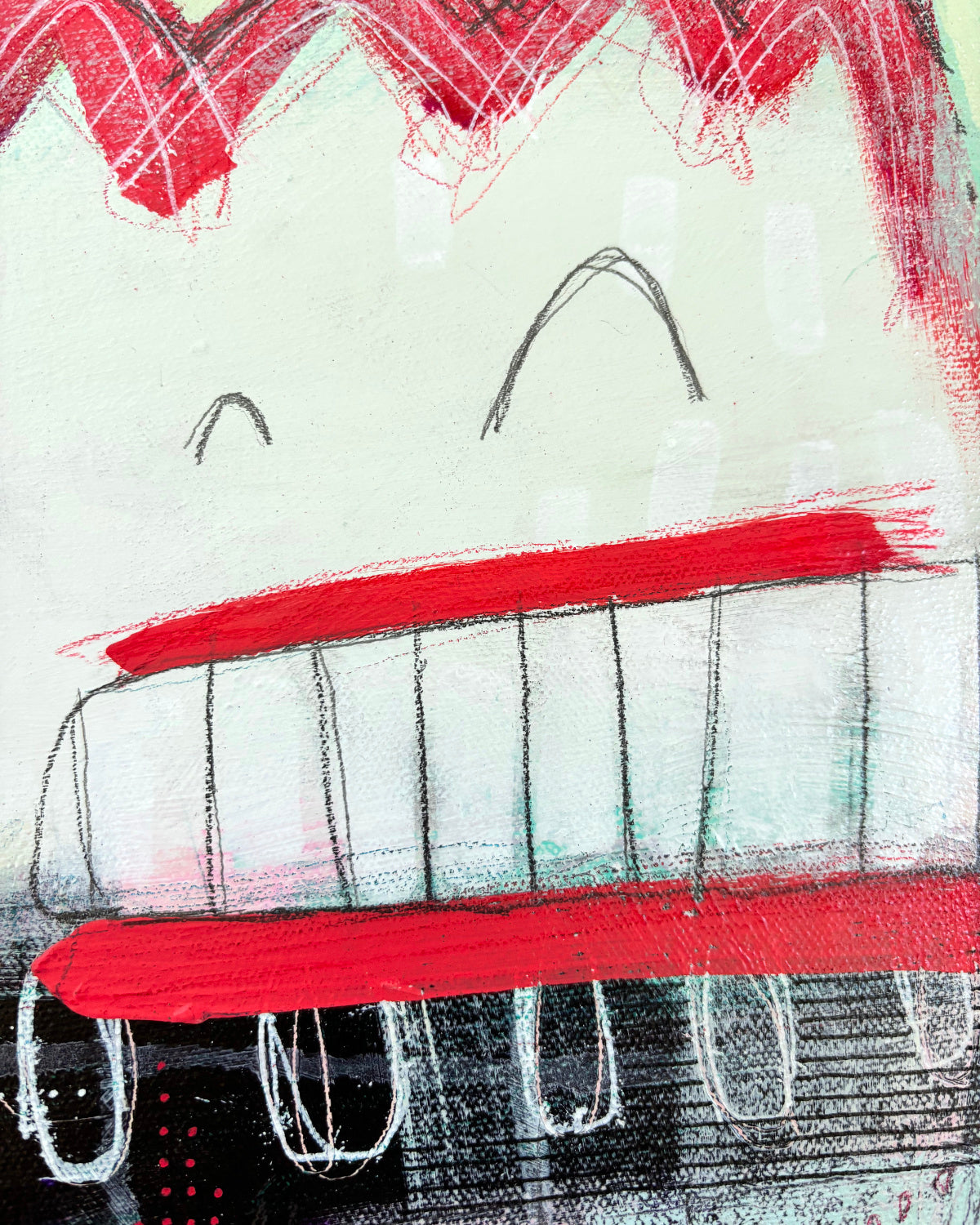 Marcel en amour, 10x12"