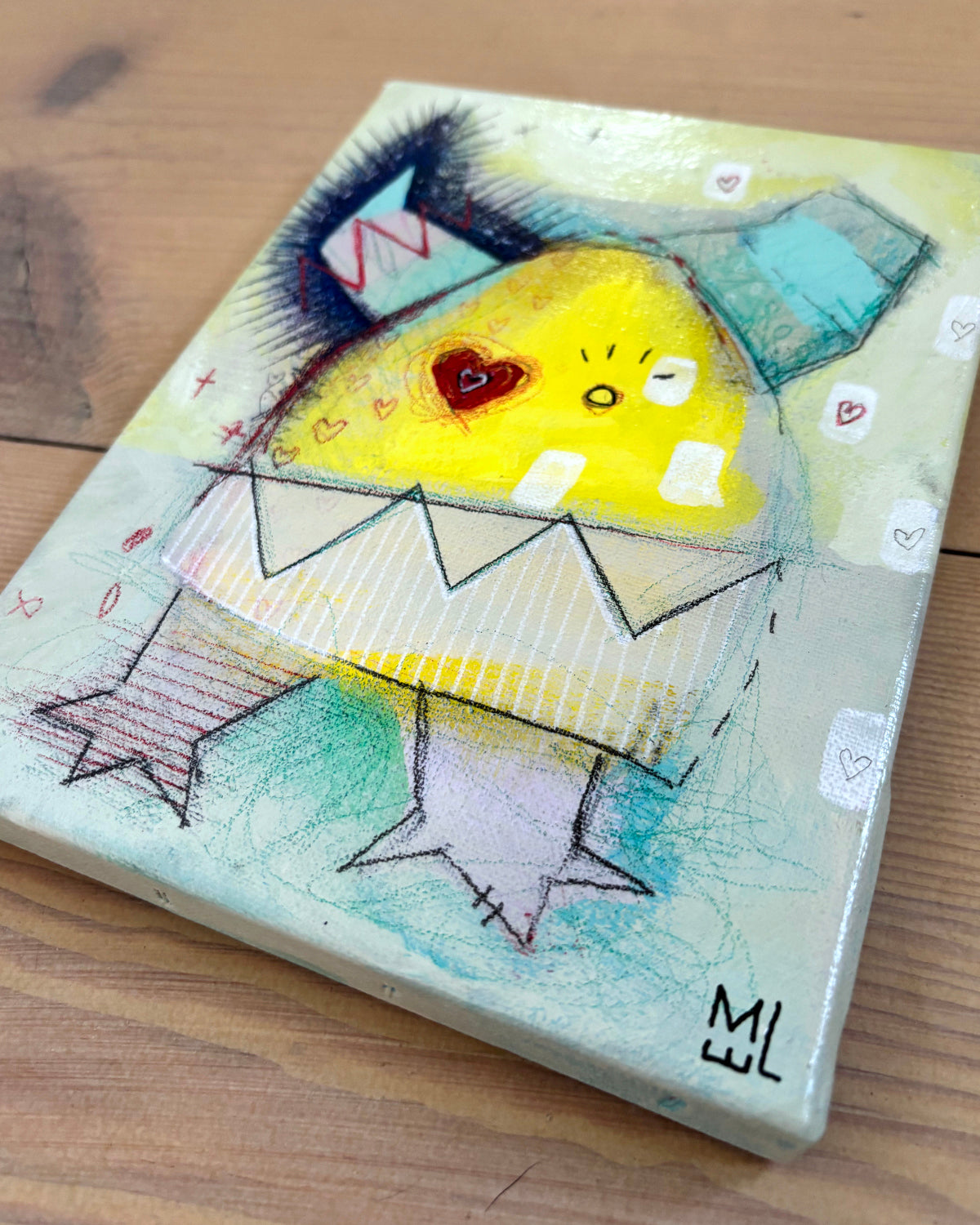 Arlo la malice, 6x8"