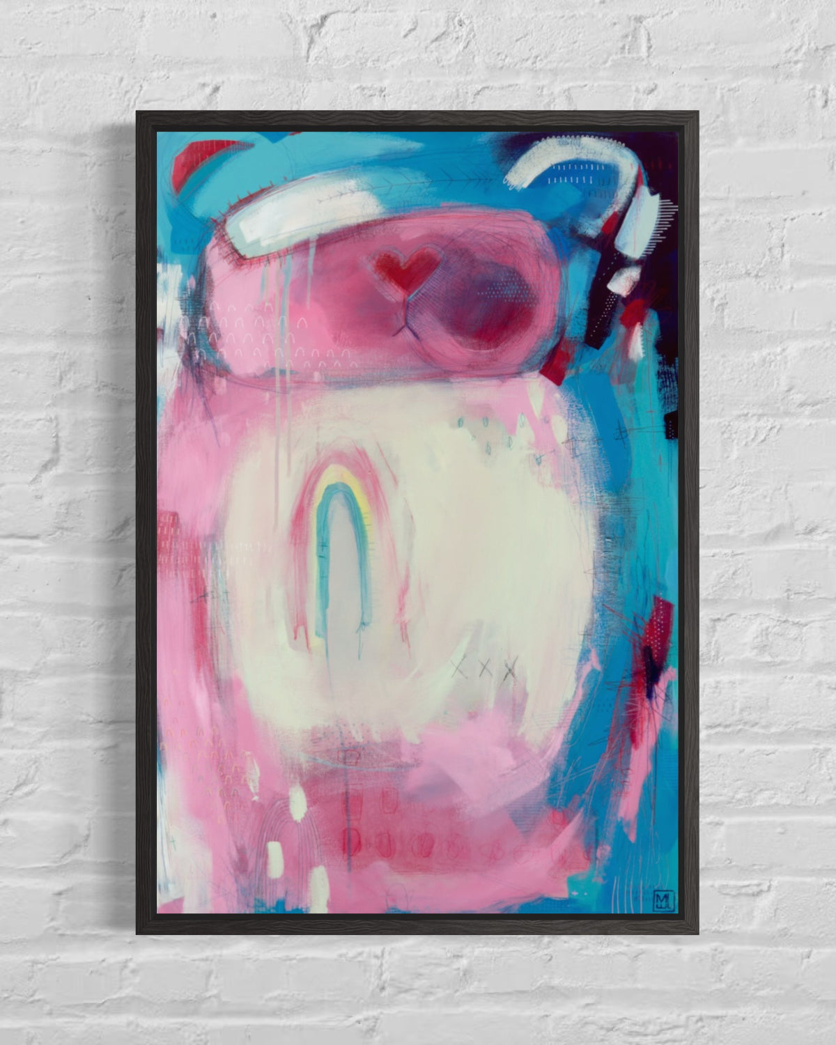 Bearly Happy, 24x36"