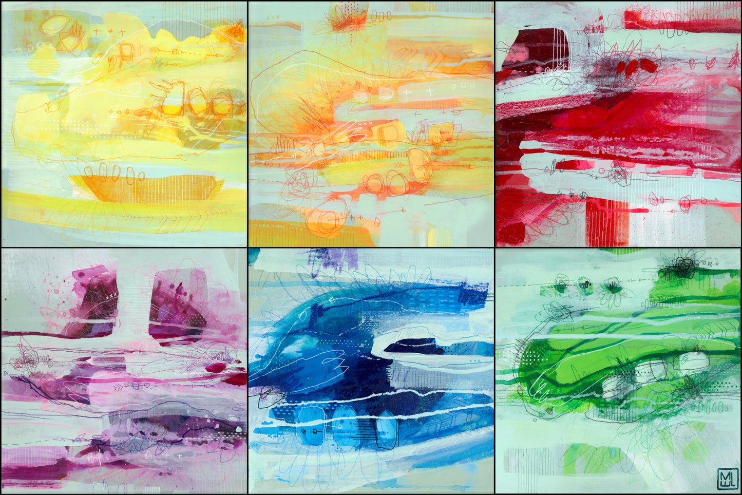 Beyond the Rainbow, 36x24"