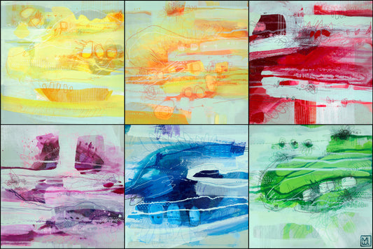 Beyond the Rainbow, 36x24"