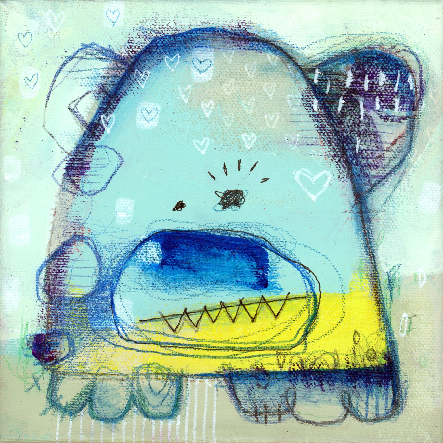 Boris le tendre, 6x6"