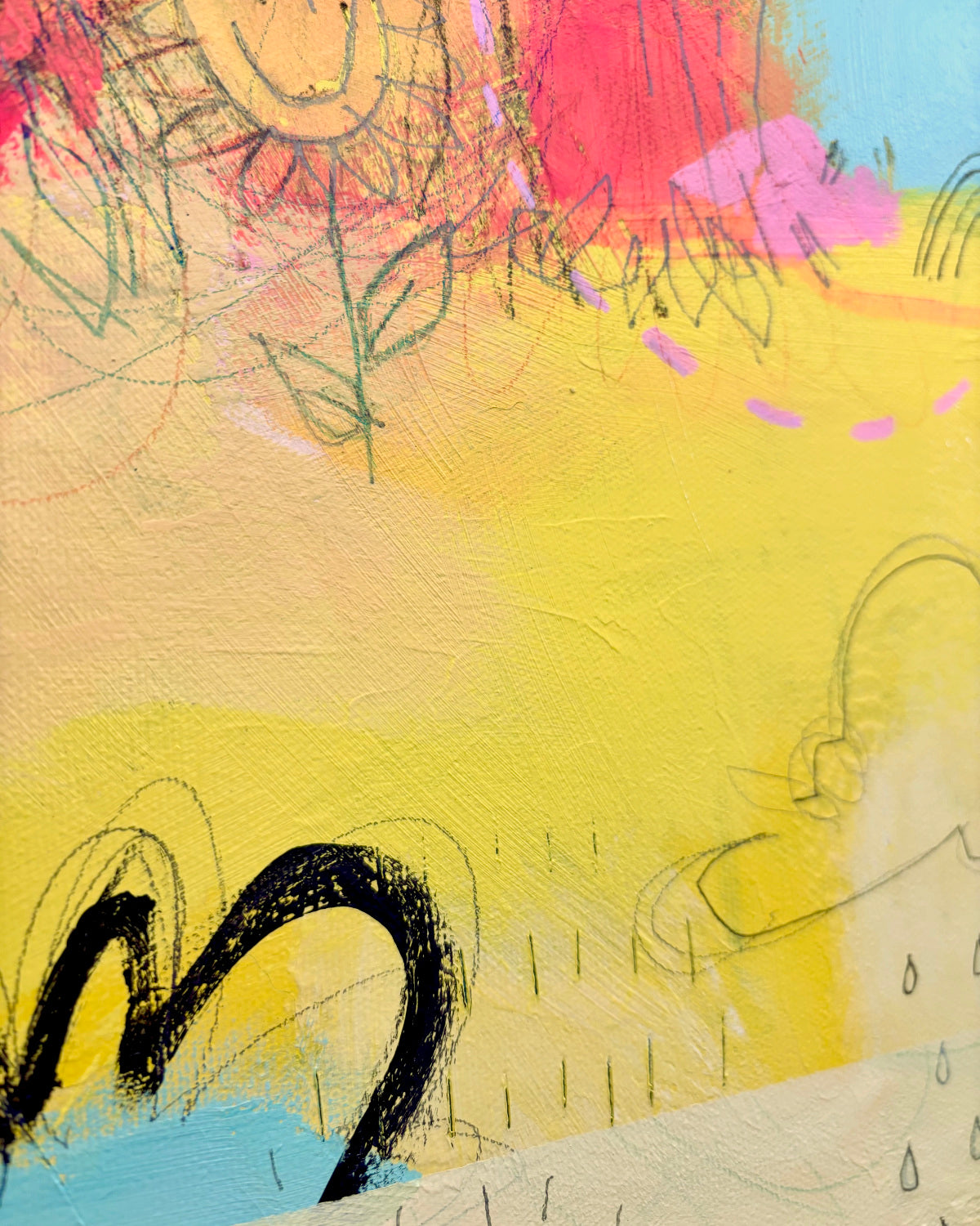 Ça sent le soleil, 12x12"