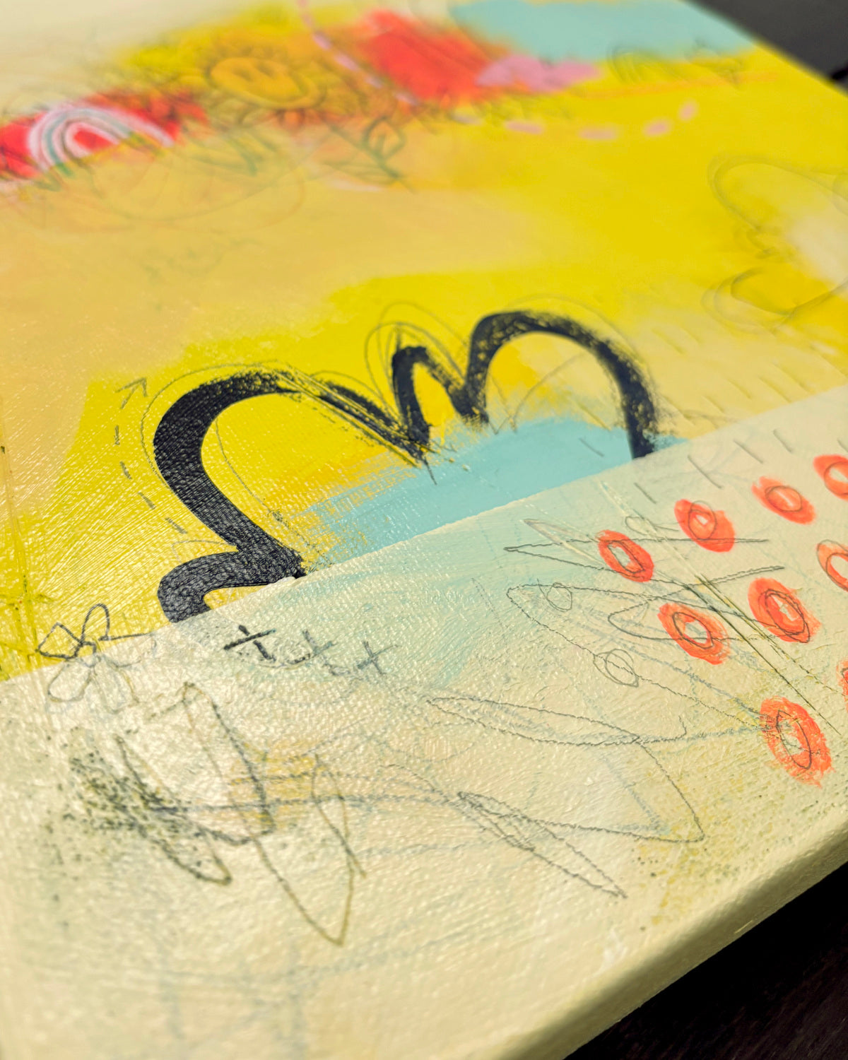 Ça sent le soleil, 12x12"