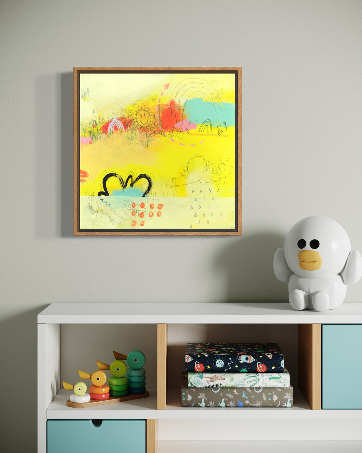 Ça sent le soleil, 12x12"