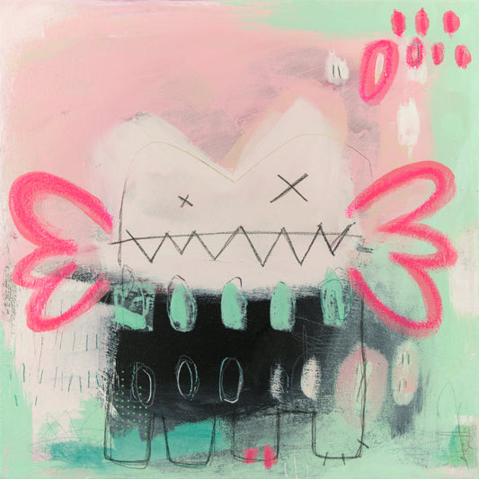 Catch Me if You Can, 12x12"