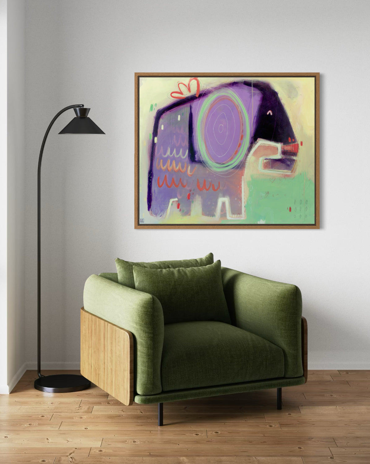 Dumbo’s feather, 40x48"
