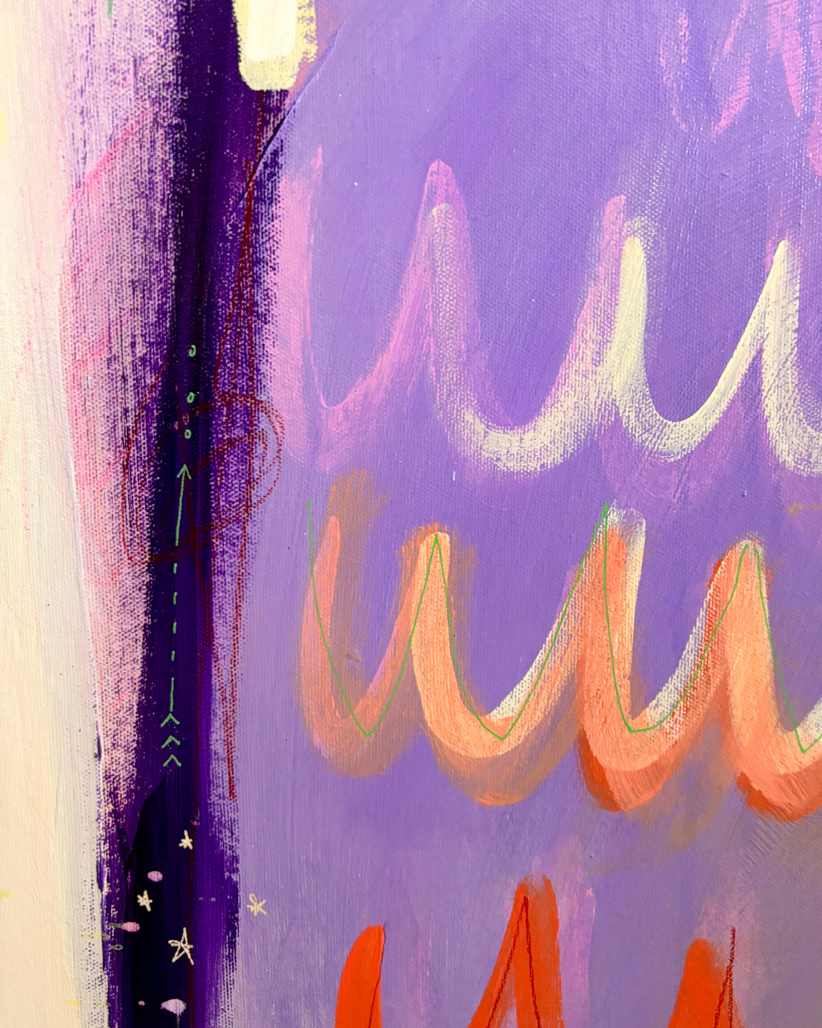 Dumbo’s feather, 40x48"