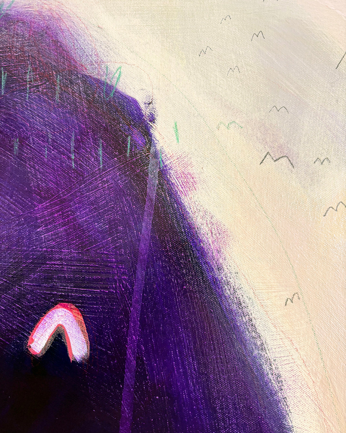 Dumbo’s feather, 40x48"