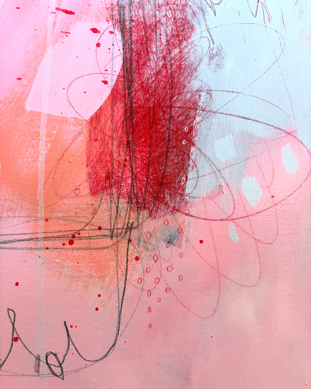 Heaven's on Fire, 36x48"