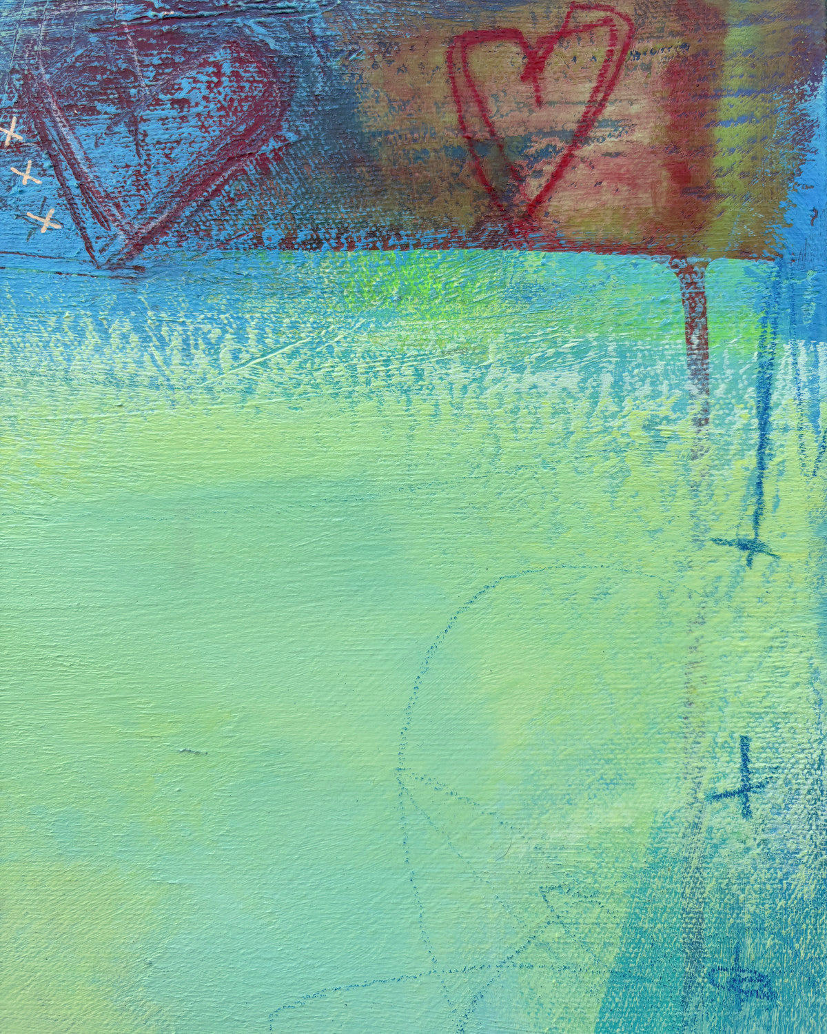 Hide. Wait. Strike!, 24x30"