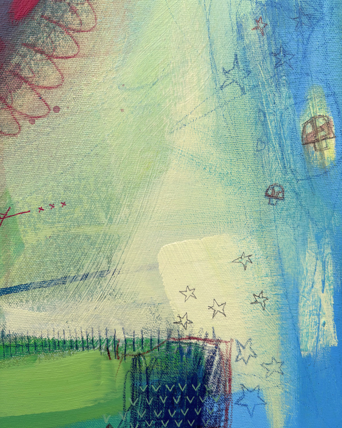 Hide. Wait. Strike!, 24x30"