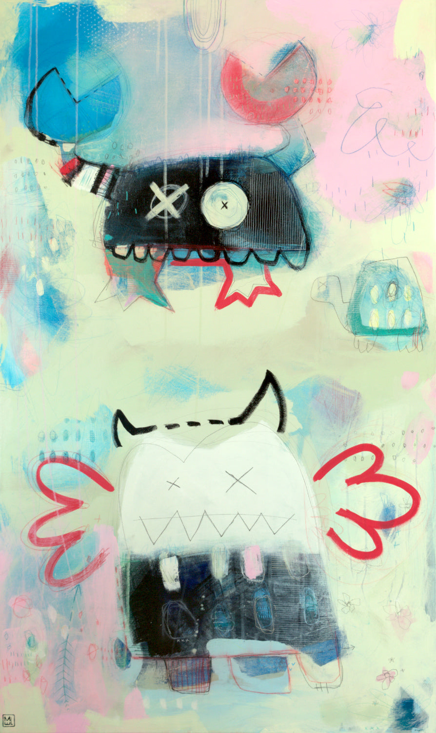 Holy Crab, 36x60"
