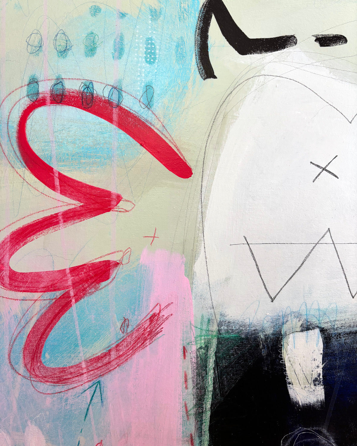 Holy Crab, 36x60"