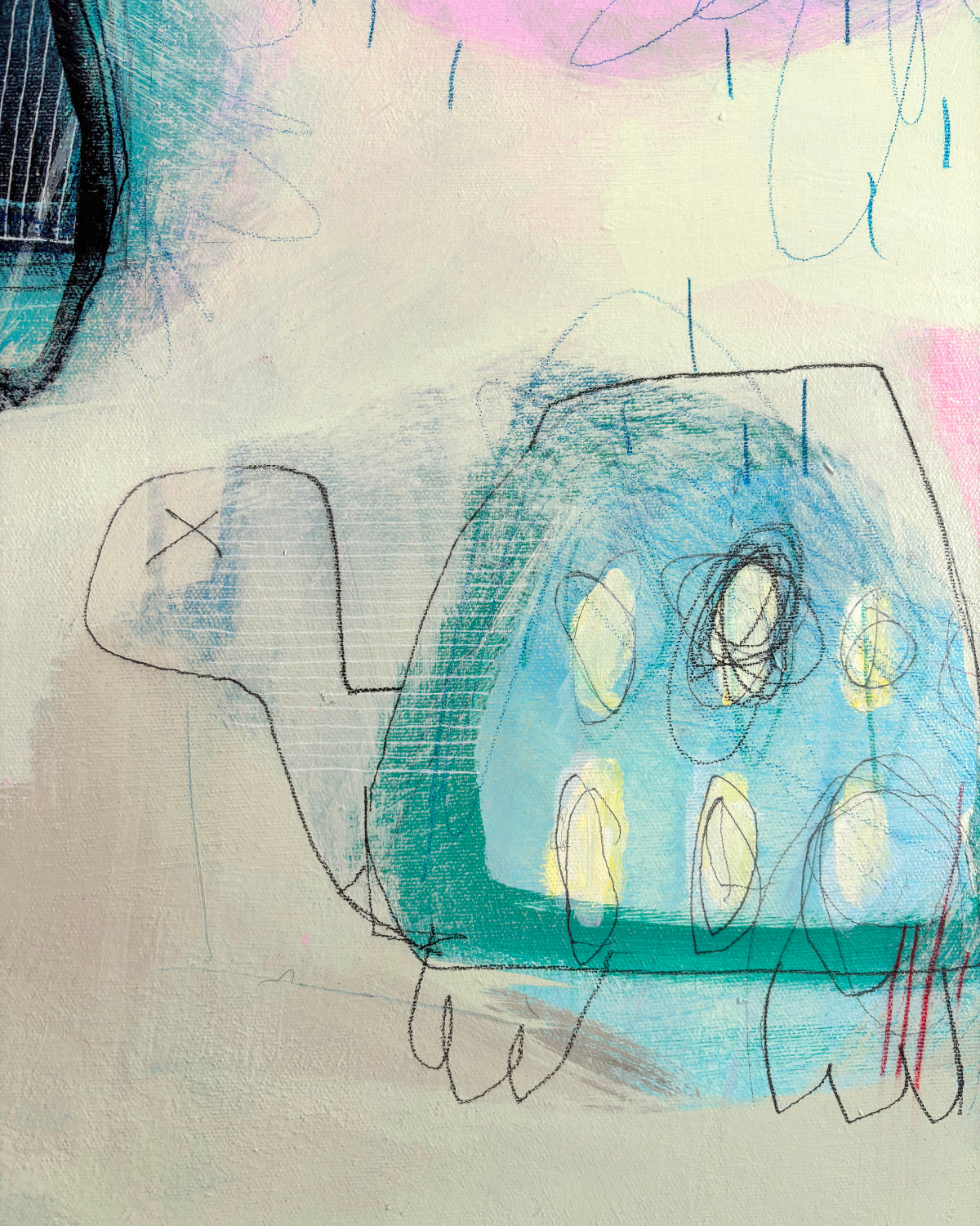 Holy Crab, 36x60"