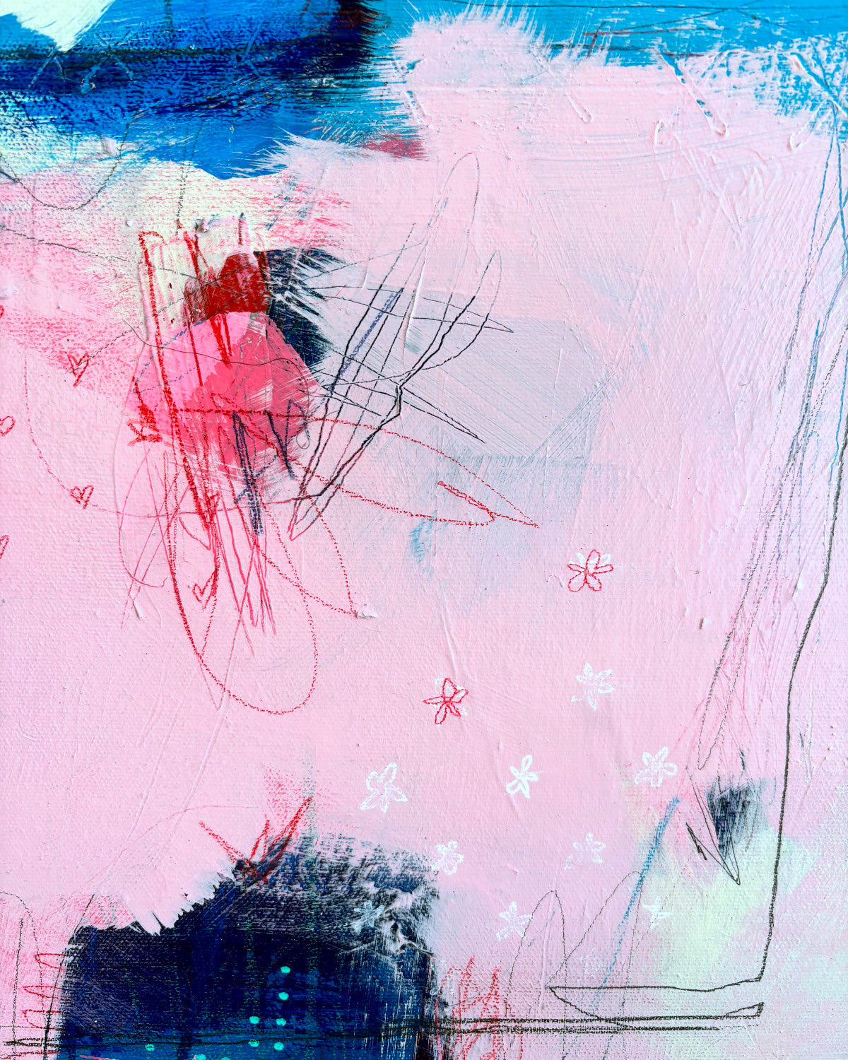 Jurassic Spark, 36x60"