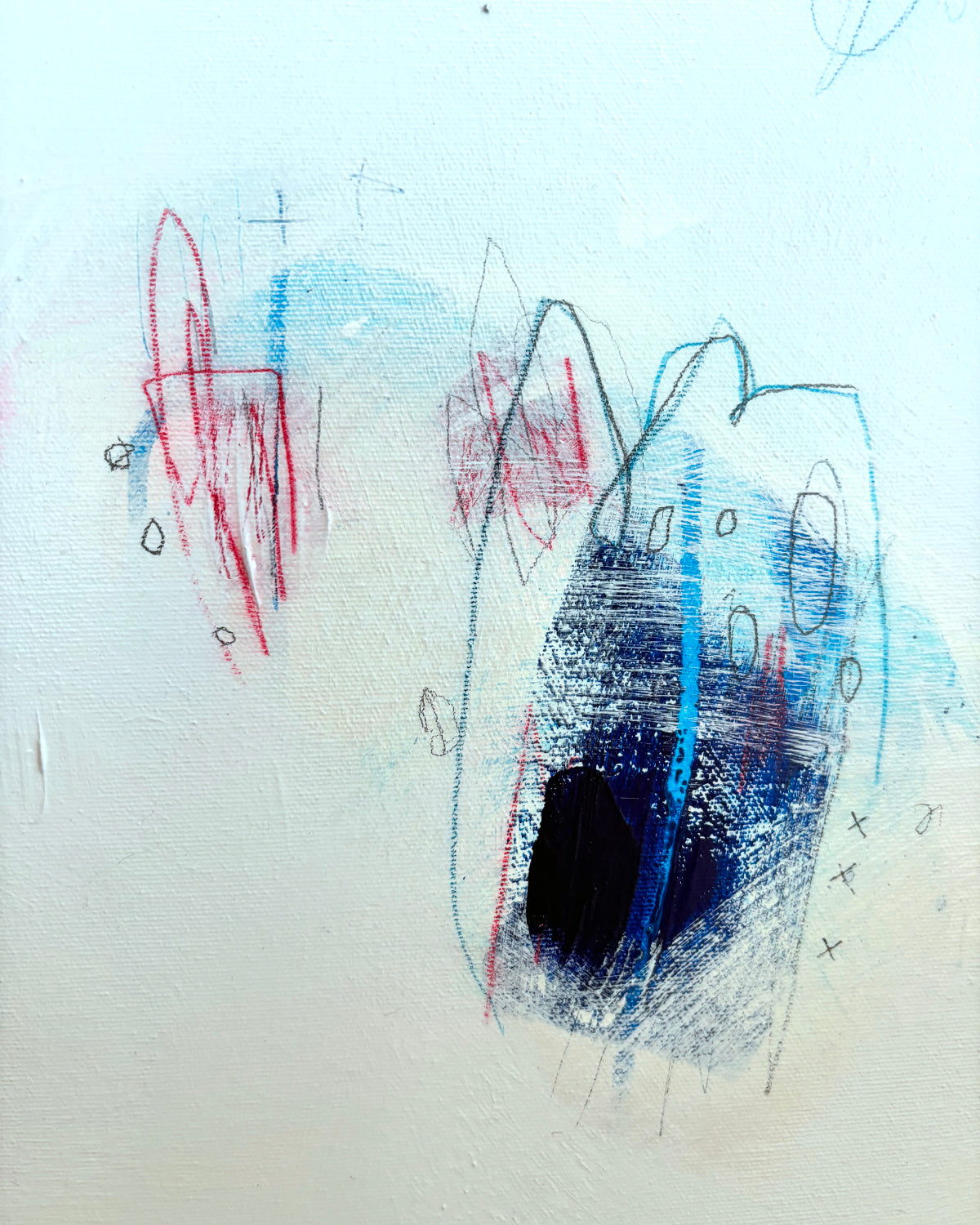 Jurassic Spark, 36x60"