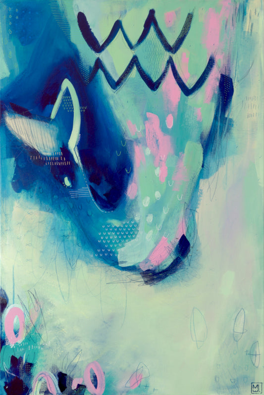 Kiss the Girl, 24x36"