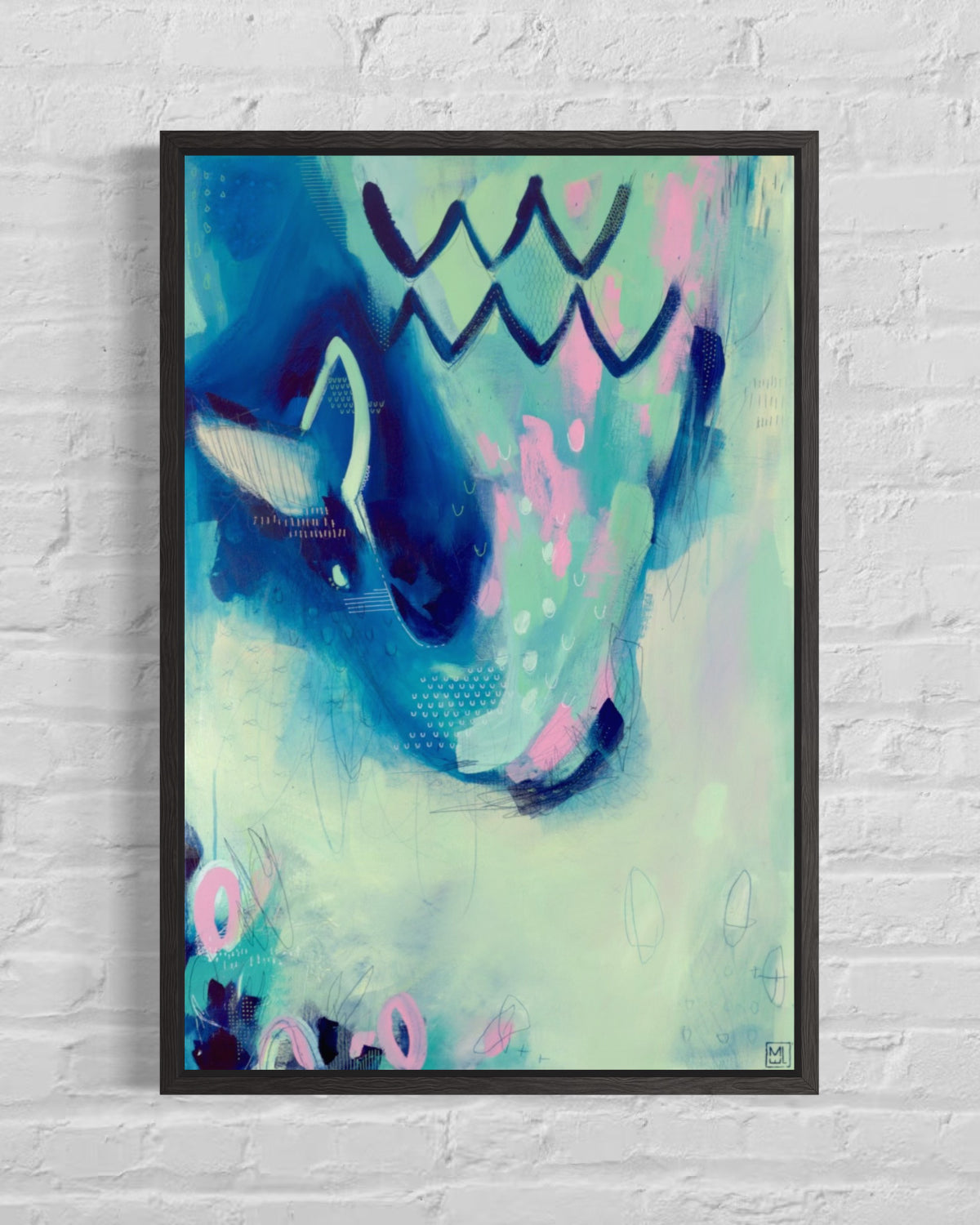 Kiss the Girl, 24x36"