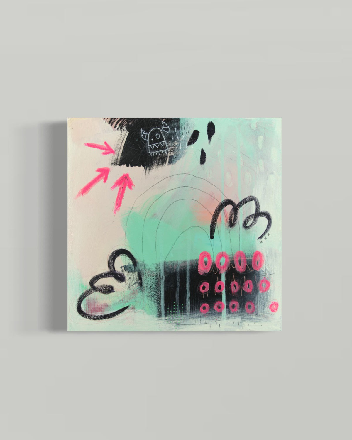 La fabrique à arc-en-ciel, 12x12"