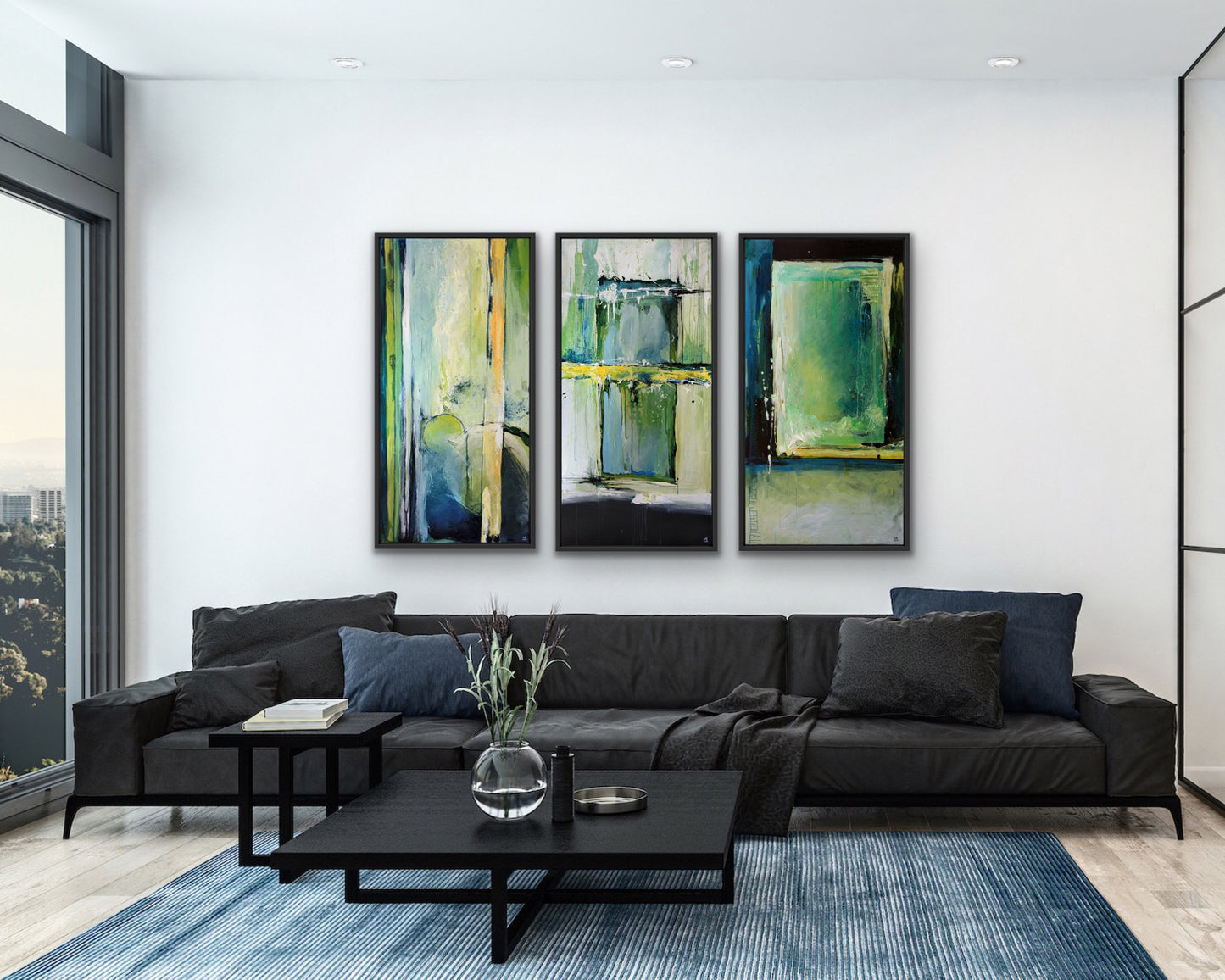 La forêt, 24x48"