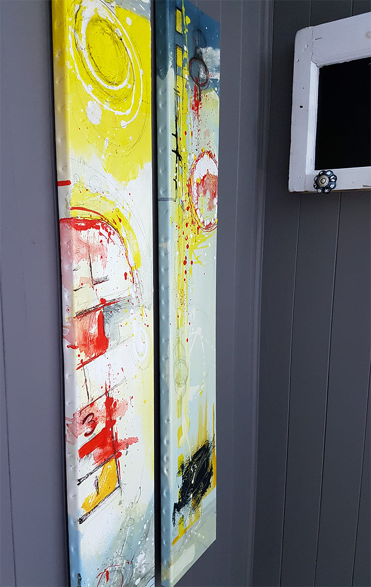 La marelle, 12x36"