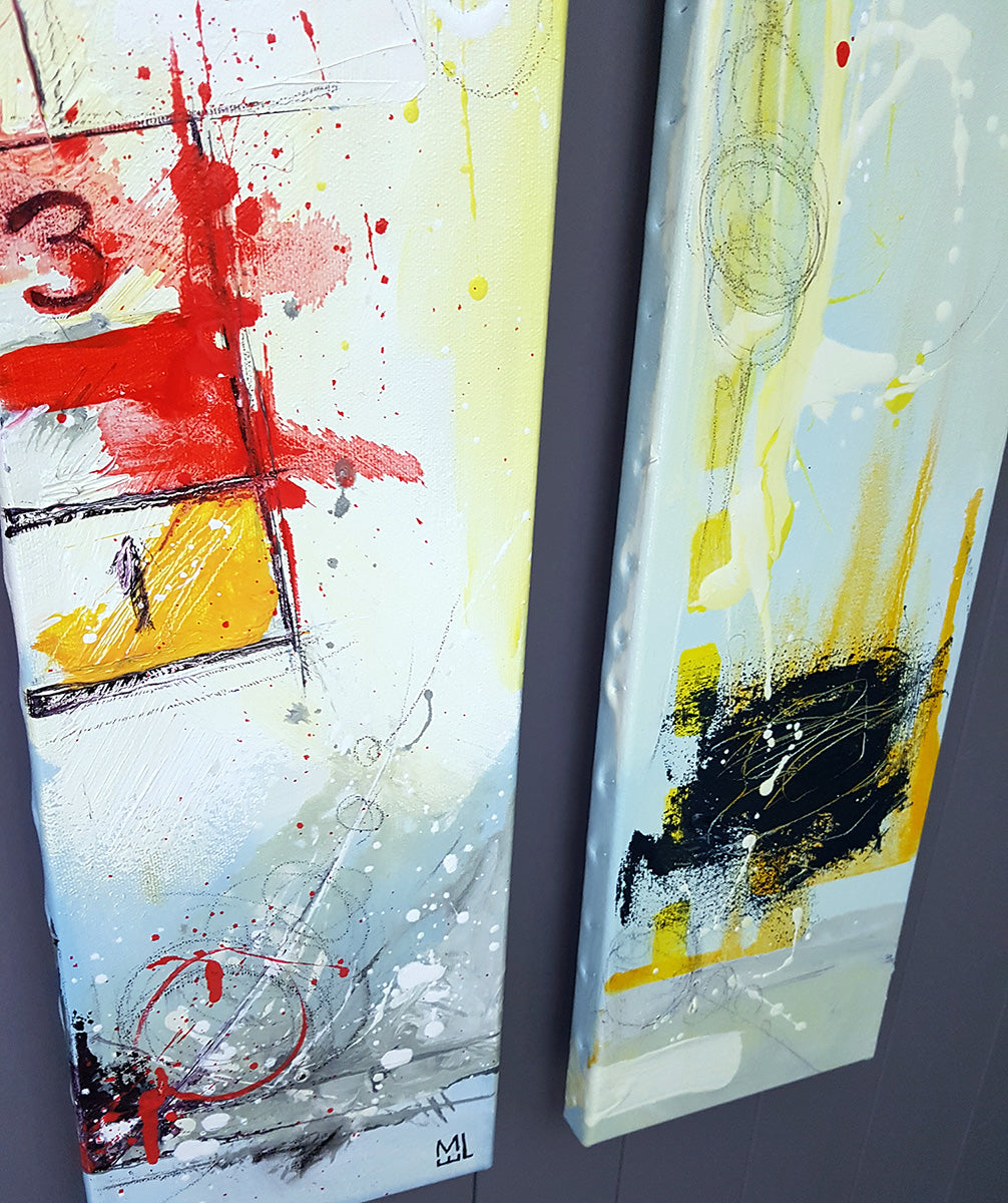 La marelle, 12x36"