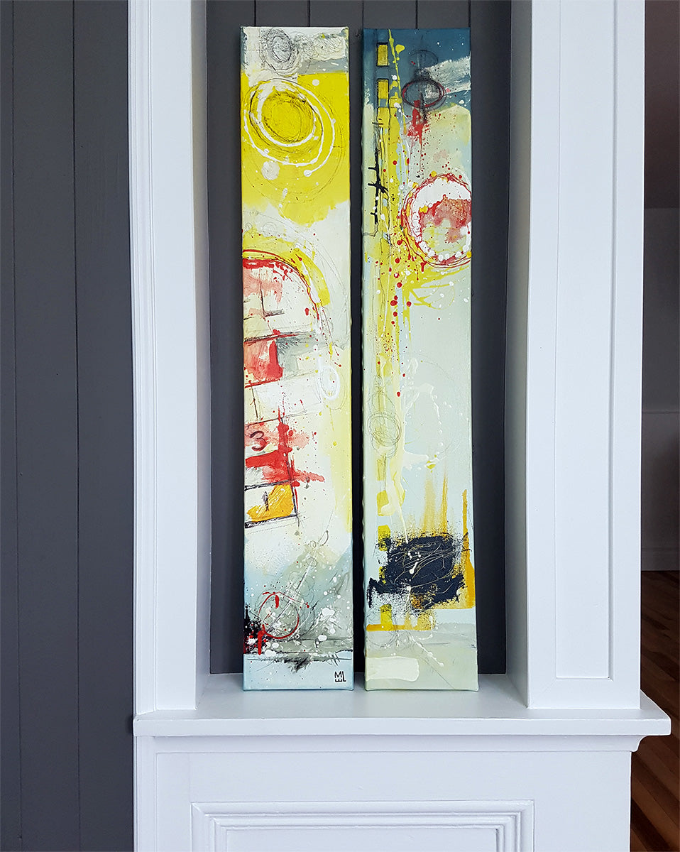 La marelle, 12x36"