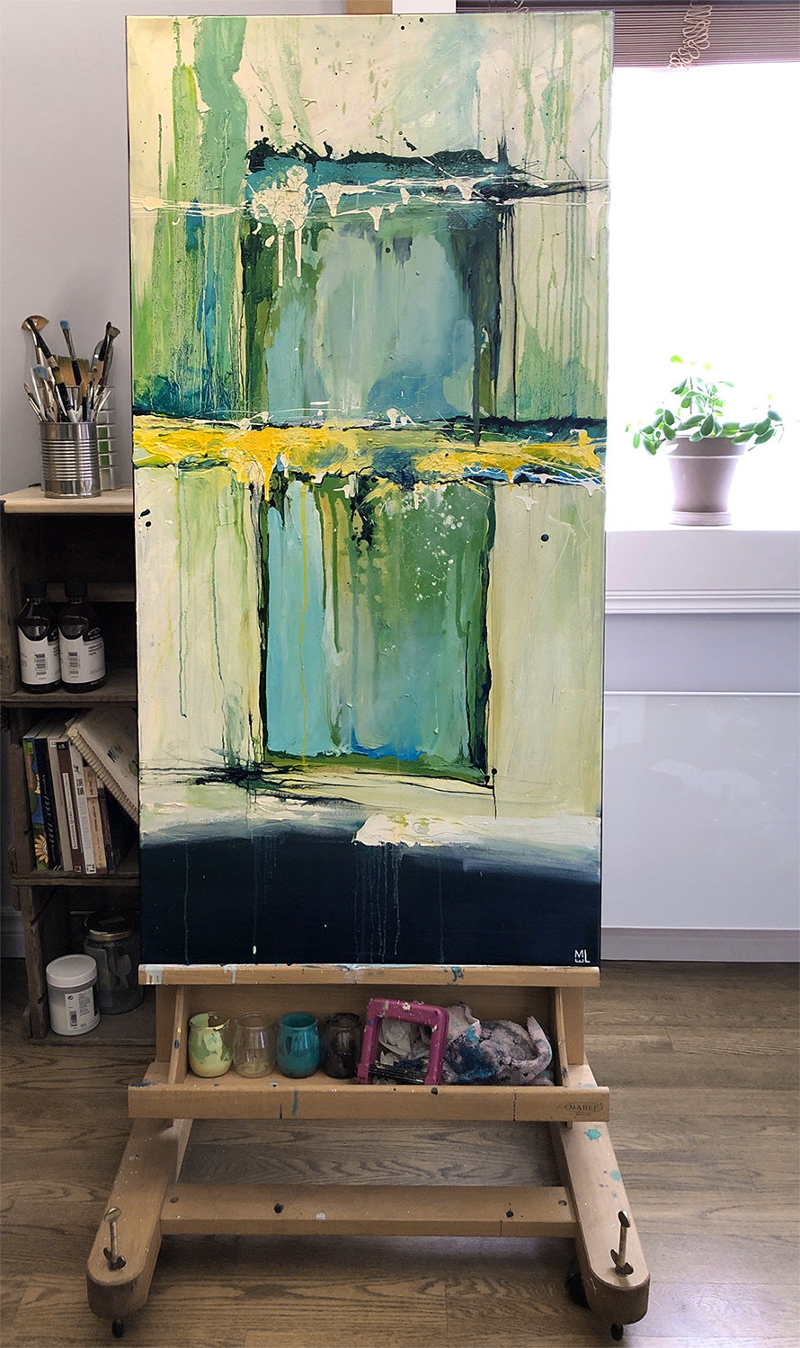 Le champ, 24x48"