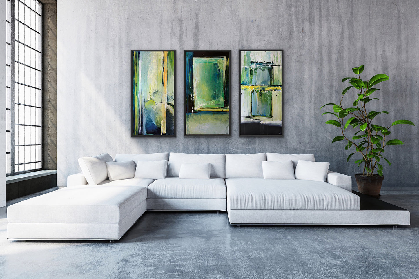 Le champ, 24x48"