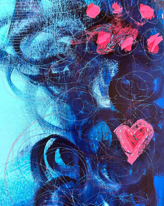 Lightning Strikes Twice, 40x60"