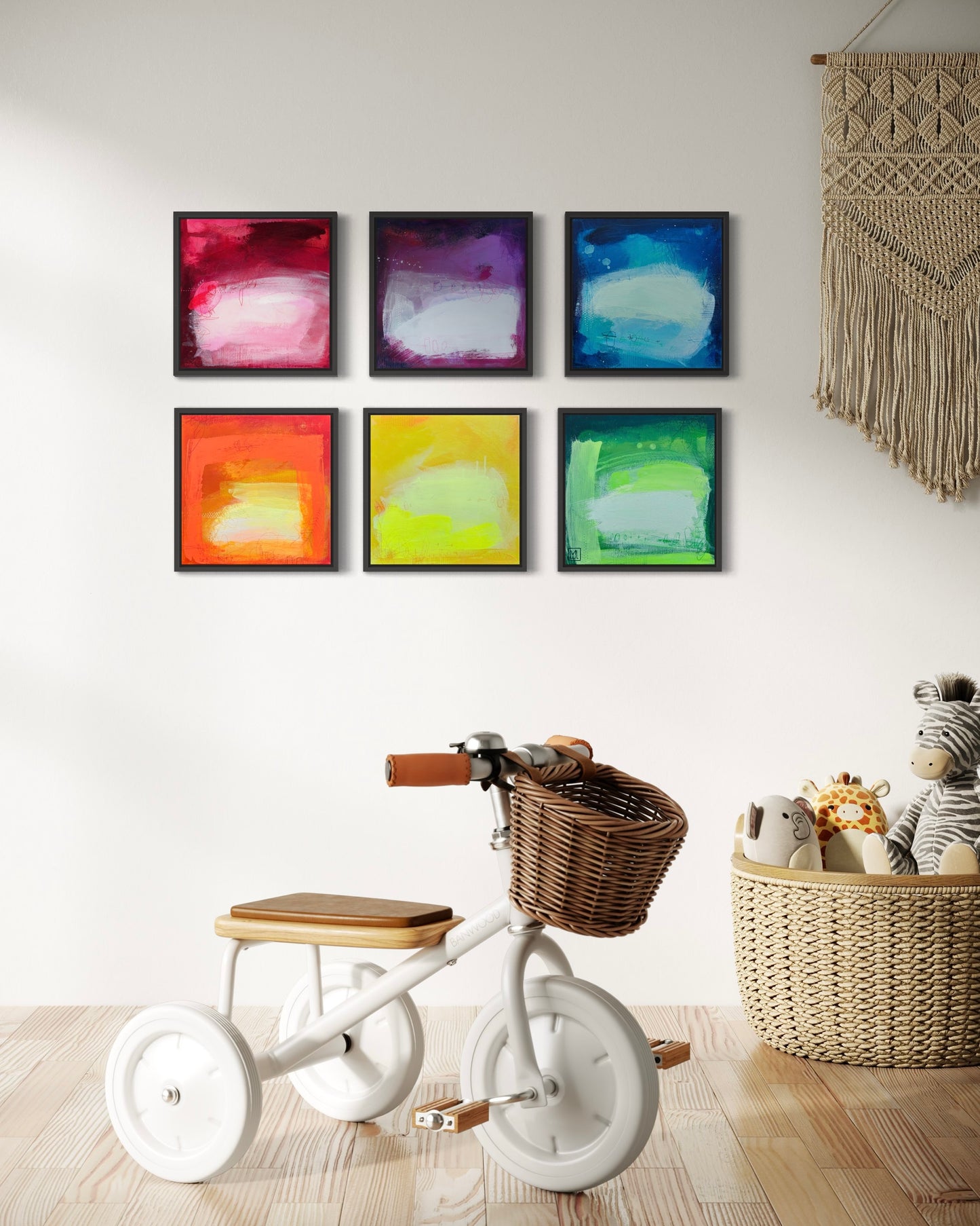 Living in full color, 36x24"