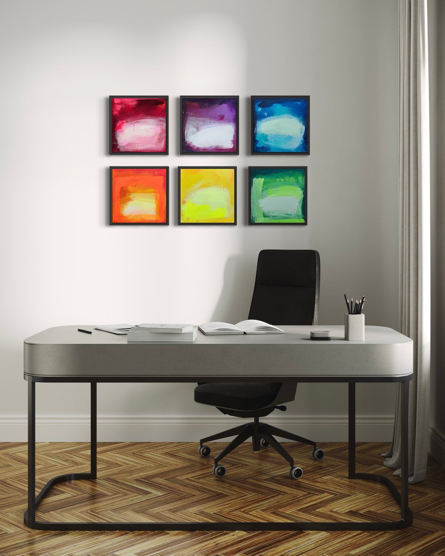 Living in full color, 36x24"