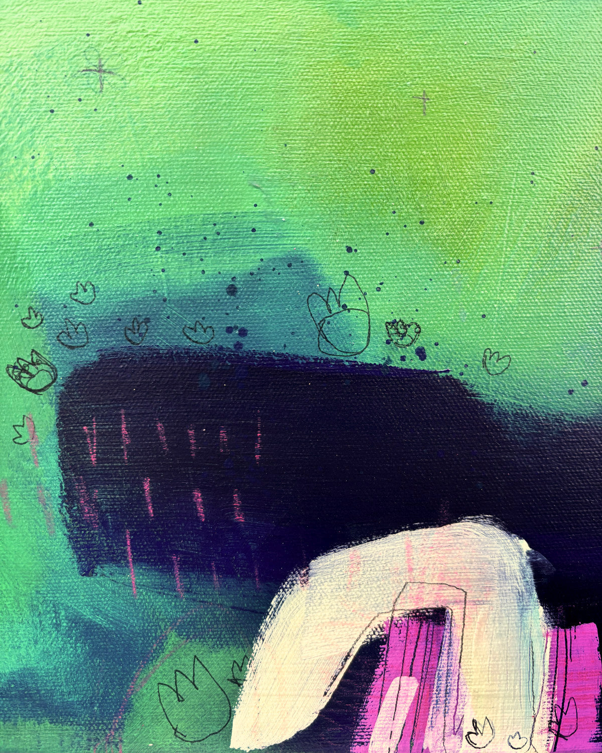 Luck Happens, 30x40"