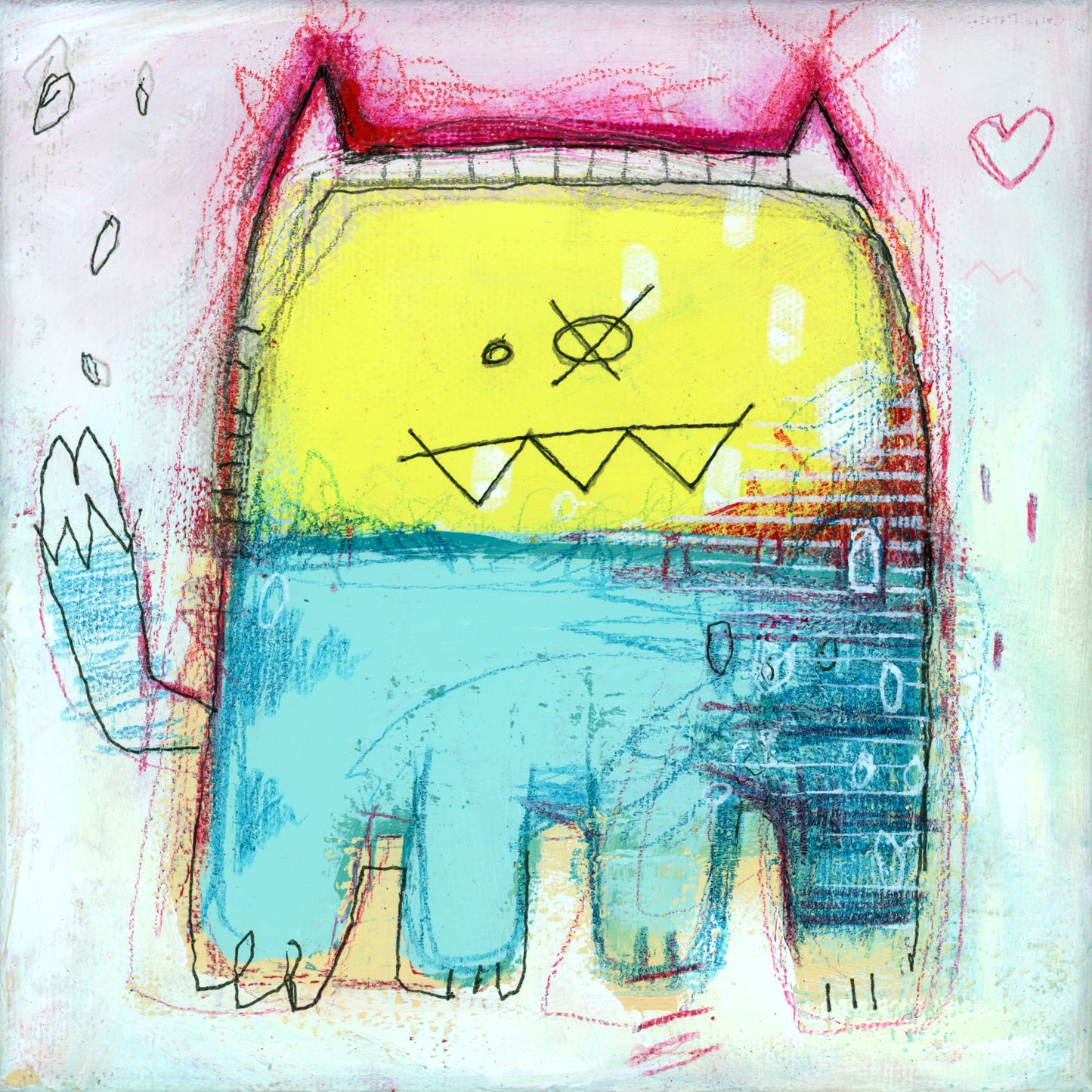 Milo le malin, 6x6"