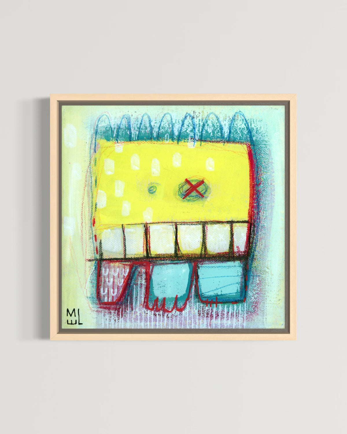 Momo le trouble-fête, 6x6"