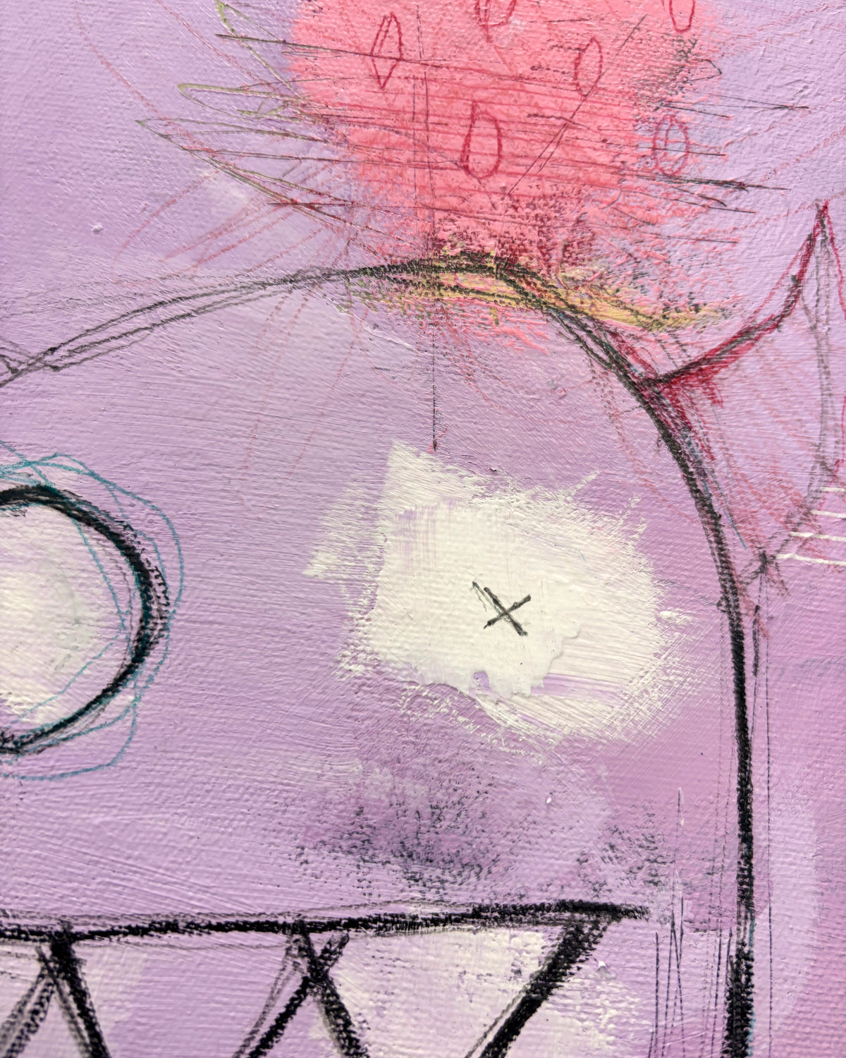 Monstre gentil cherche ami, 12x12"