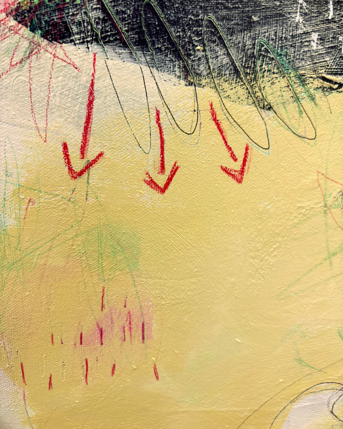 Quand la pluie rit, 12x12"