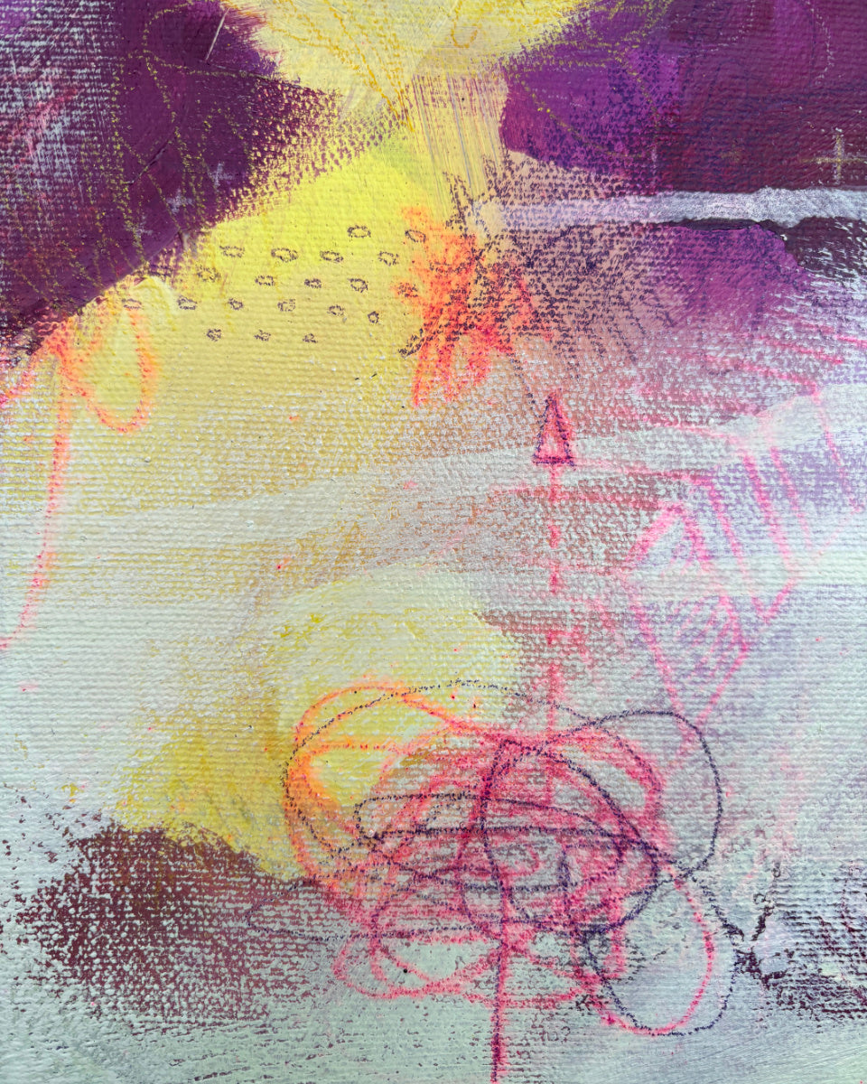 Rainbow Dreams, 36x24"
