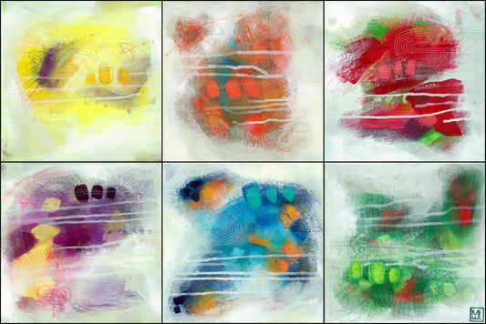 Rainbow Dreams, 36x24"