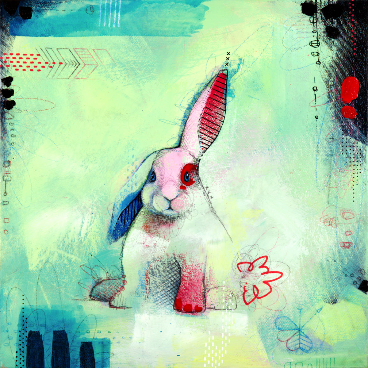 Ruby, 12x12"