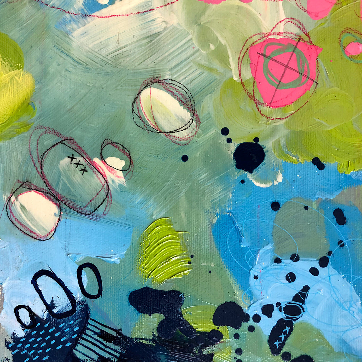 Sea Shimmer, 8x48"