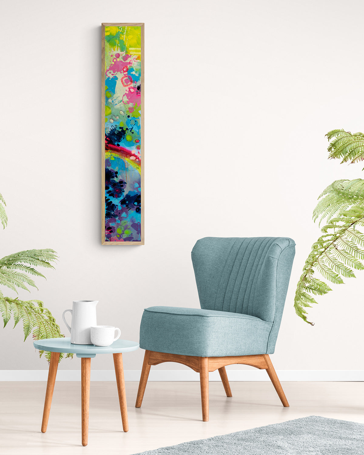 Sea Shimmer, 8x48"